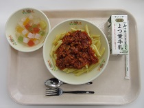 写真:12月4日中学校献立