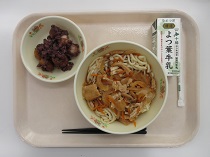写真:12月18日中学校献立