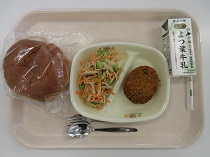 写真:1月26日中学校献立