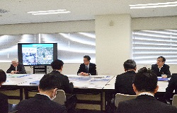 市長査定の様子