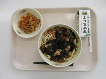 写真:2月5日中学校献立