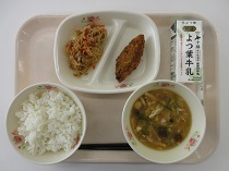 写真:2月13日A献立