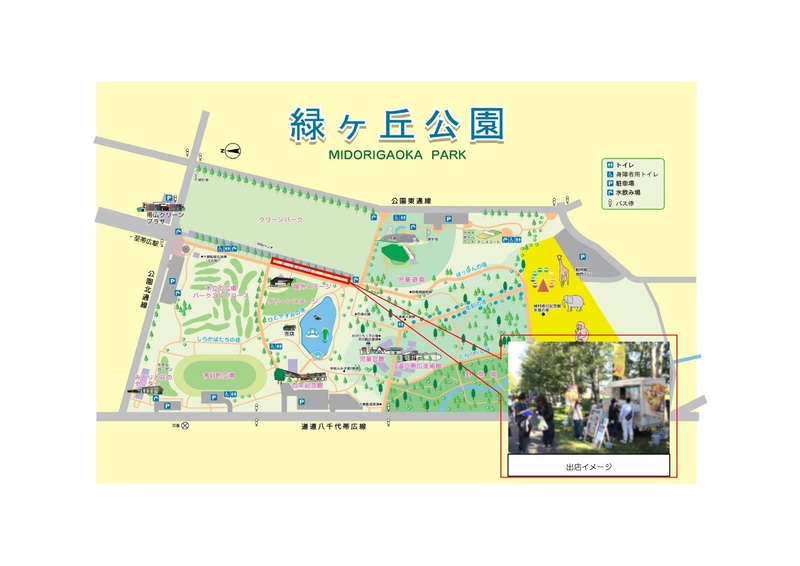 キッチンカー出店位置