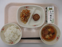 写真:5月26日中学校献立