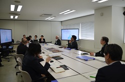 写真:市長ヒアリングの様子(1)