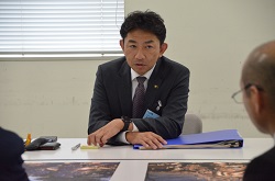 写真:市長ヒアリングの様子(2)