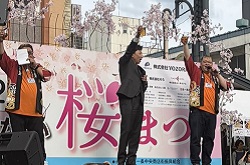 写真:第2回まちなか桜まつり(1)