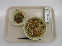 写真:6月4日中学校献立