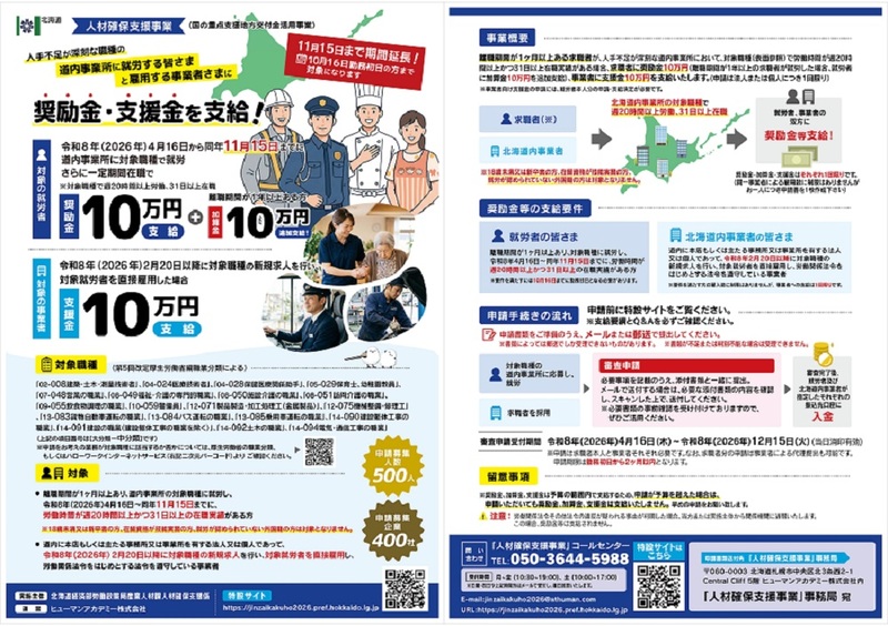 奨励金・支援金
