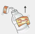 ラベル外す