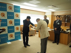 写真：民生委員・児童委員委嘱状伝達式(1)