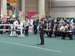 写真：第35回北海道肉用牛共進会の様子