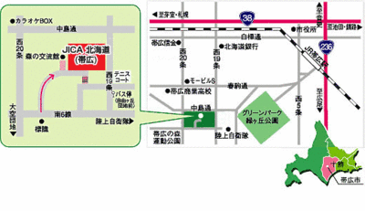 地図:JICA